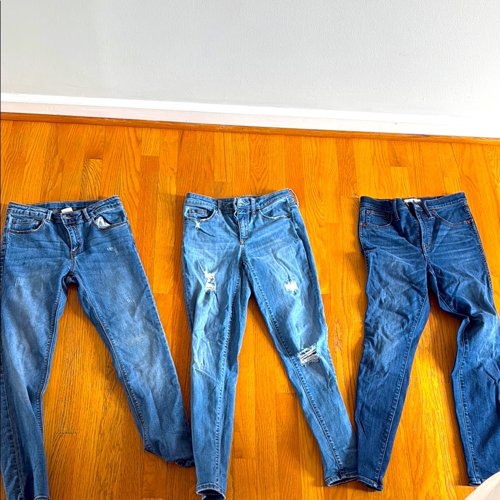 Women's Blue Jeans bundle!! Madewell!! Zara!!